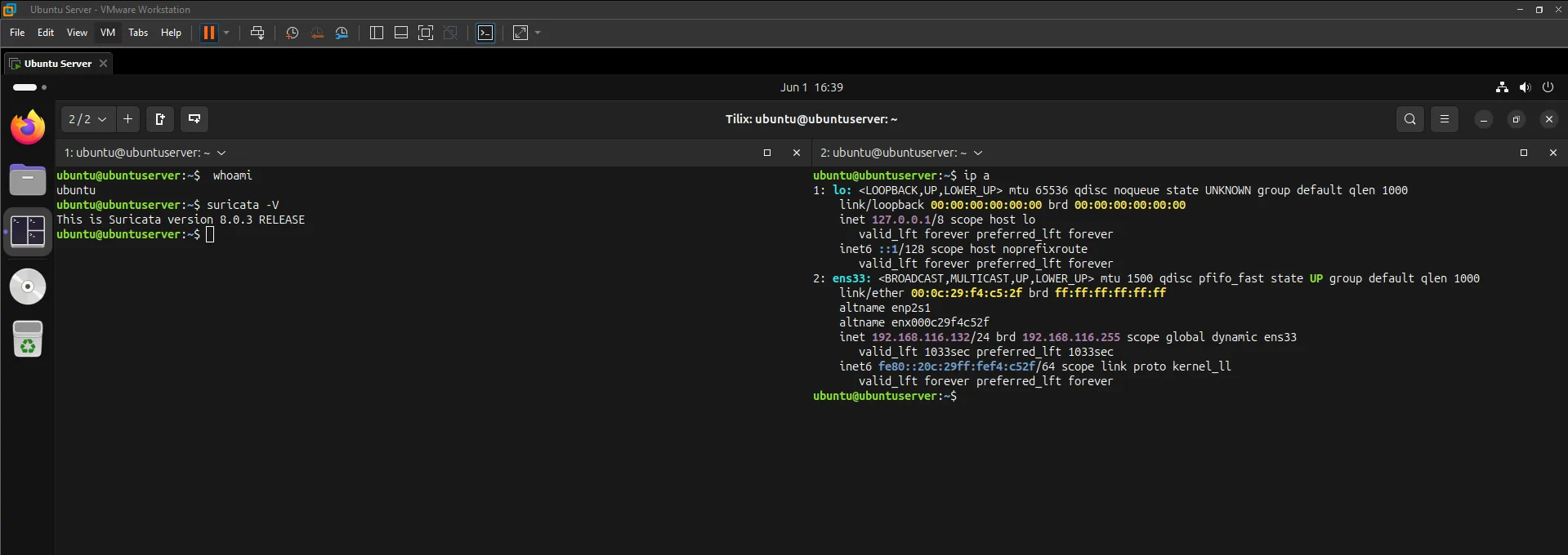 Installing the latest Suricata release on the host