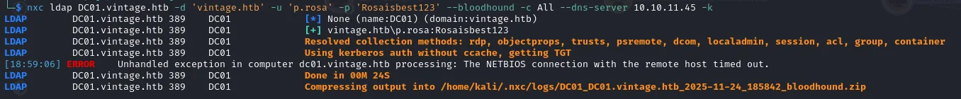 BloodHound collection