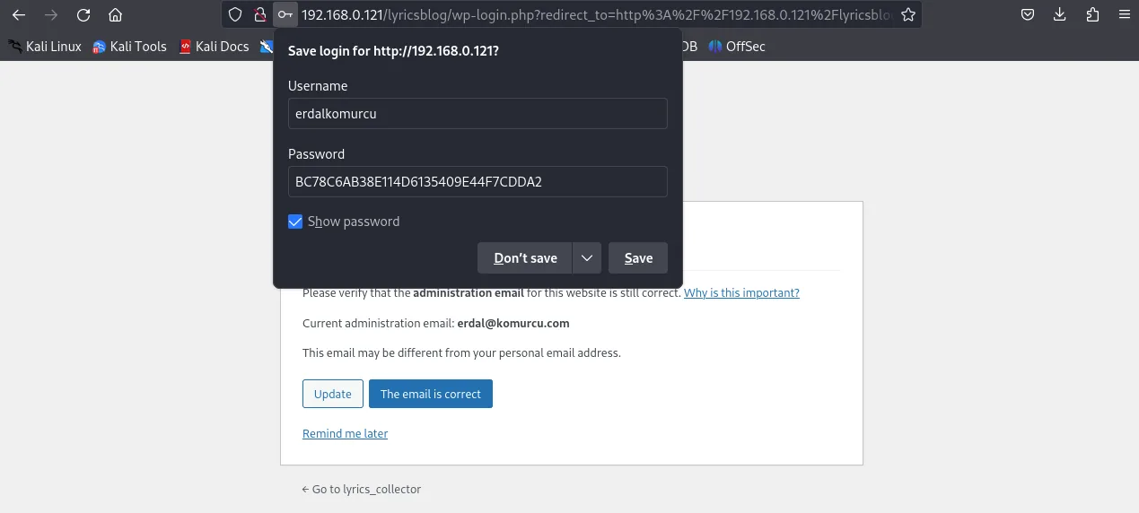Converting the lyric files to MD5 sums