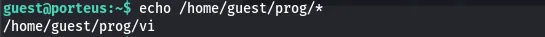 Discovering vi is runnable